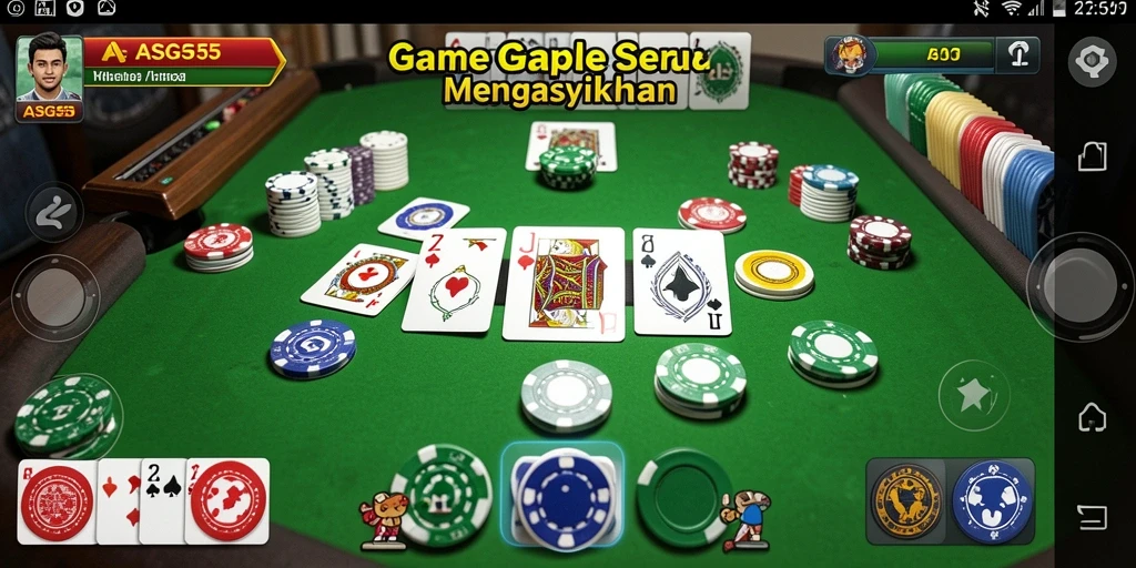 Tampilan gameplay ASG55 yang menarik dan seru.