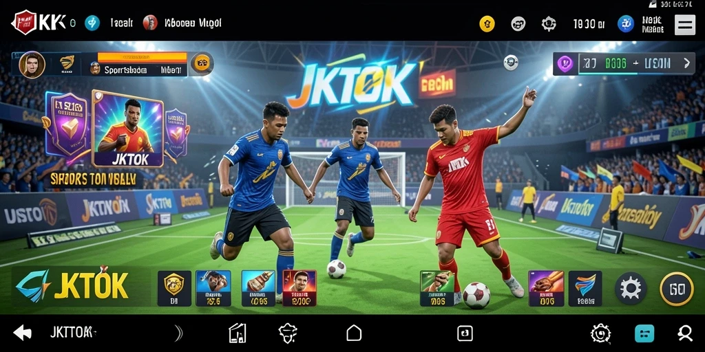 Tampilan gameplay JKTOK yang menarik dan interaktif.