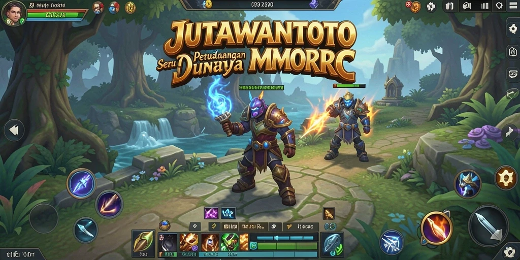 Tangkapan layar JUTAWANTOTO yang menunjukkan aksi gameplay MMORPG yang menarik.