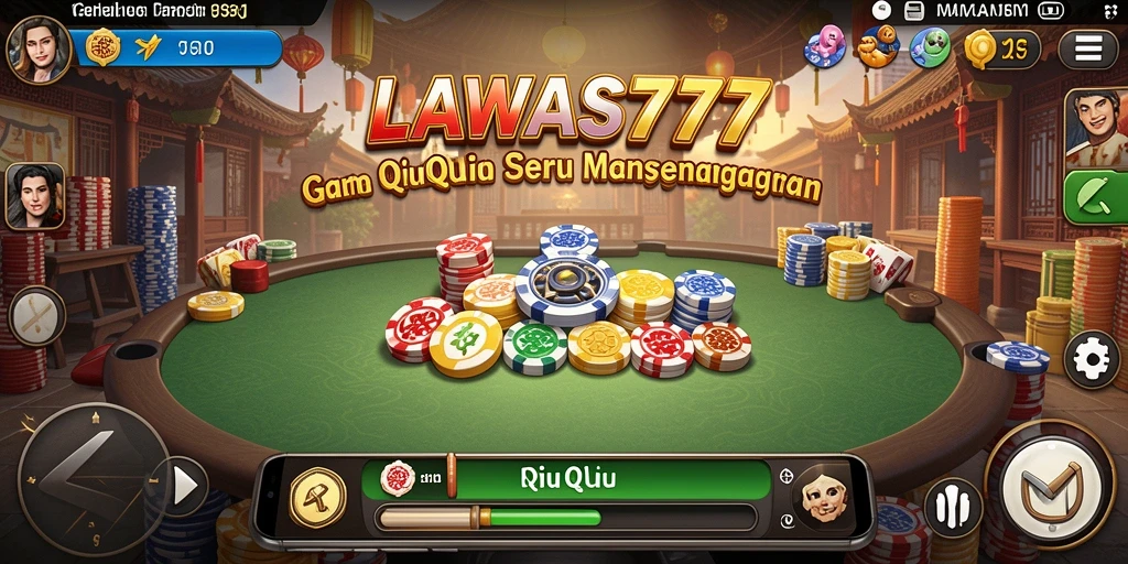 Tampilan gameplay QiuQiu yang menarik dan seru di LAWAS777.